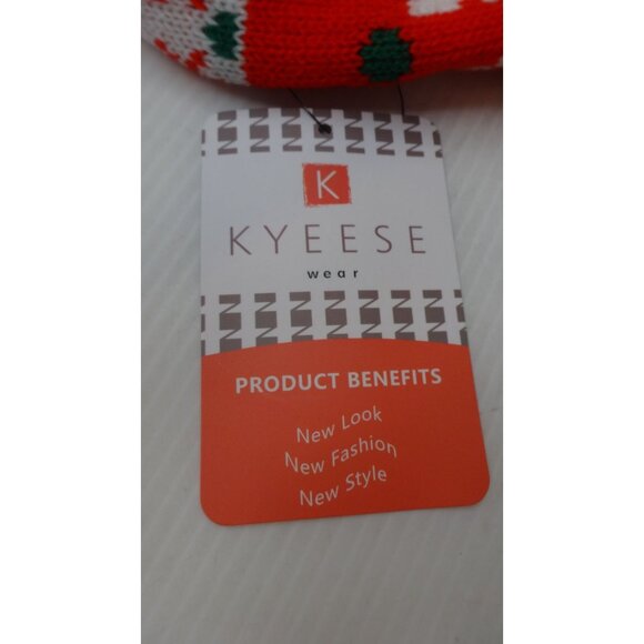 Kyeese Dog Christmas Sweater Pullover M Turtleneck Reindeer Snowflake New w/tags - Picture 4 of 5